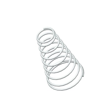 Approved Vendor Taper Spring, Lo= 0.25 , So= 0.125 , W= 0.012 G909989755